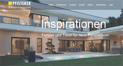 Desktop Screenshot of fensterhersteller.at